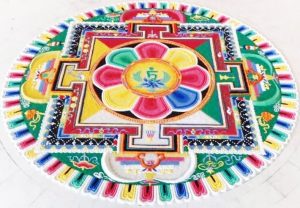 Tara Sand Mandala Creation @ Lion's Roar Dharma Center